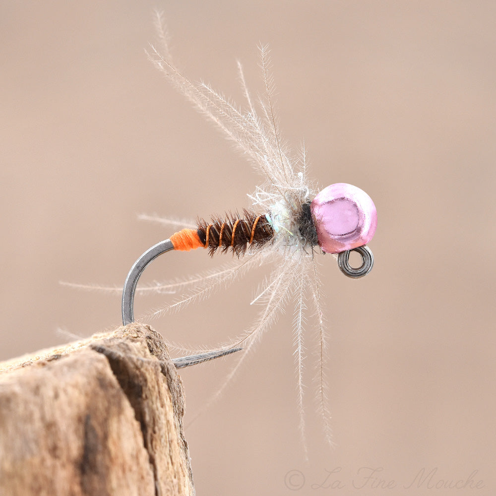 Nymphe Bille Rose en Tungstène et CDC