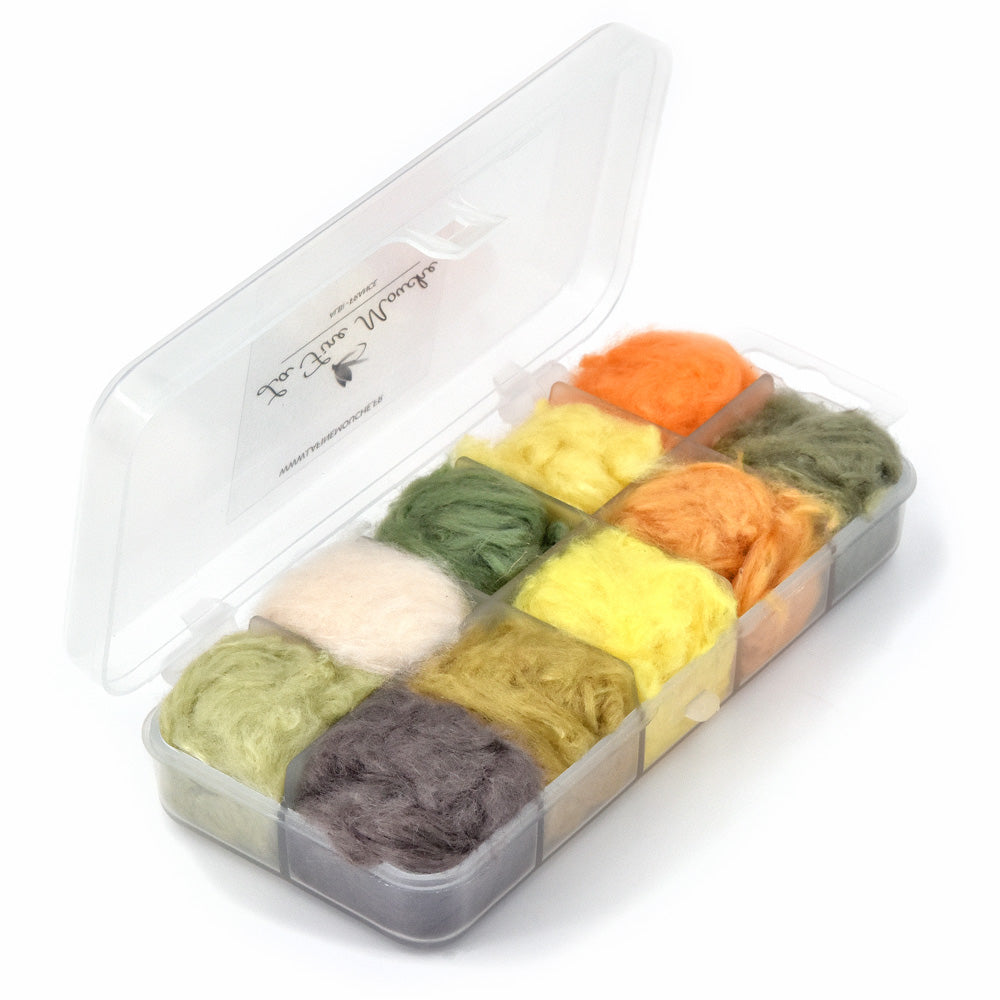 "KAPOK" Dubbing Dispenser Box - 10 Colors