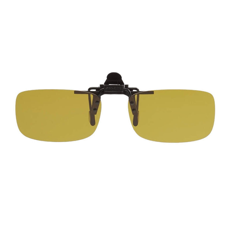 Solano V2 Polarized Clip-on Sunglasses - Yellow