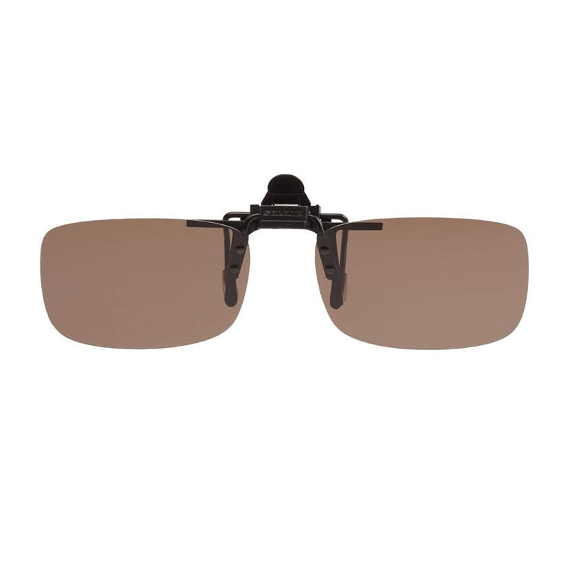 Clip polarisant adaptable sur Lunettes de vue - Marron - Solano V2