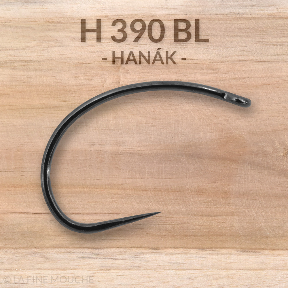 Hameçons H390BL HANAK Klinkhammer Caddis Fin de Fer